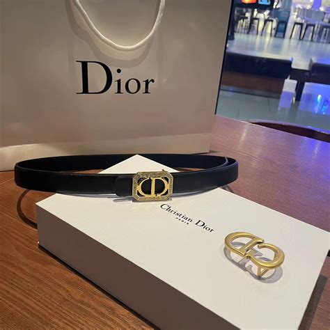 dior leather and chain belt|christian dior belt for women.